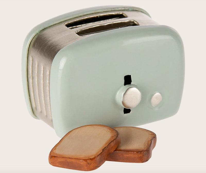Toaster, Mouse - Mint - MAILEG Polyresin 5707304134060