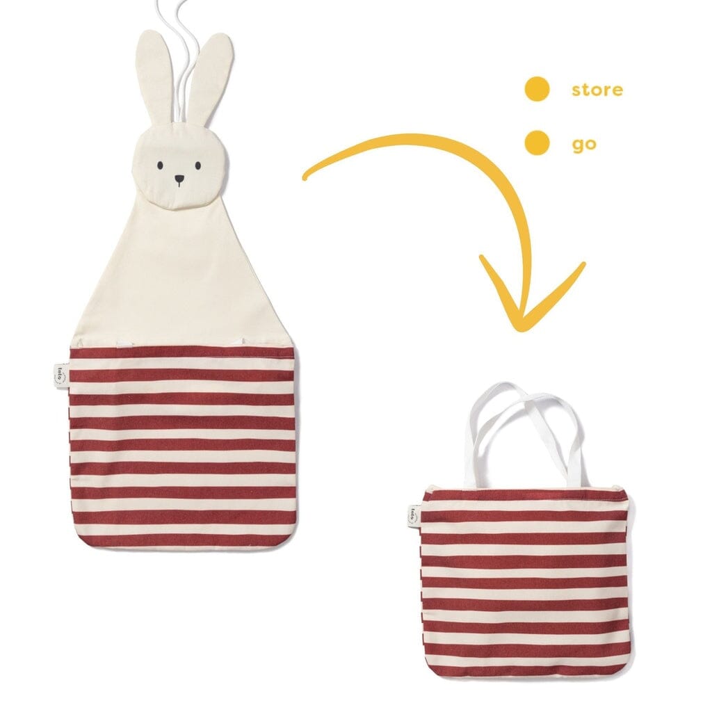 toto bunny lapin rangement mural & sac - PLAY & GO TOTO BUNNY 4895250601642