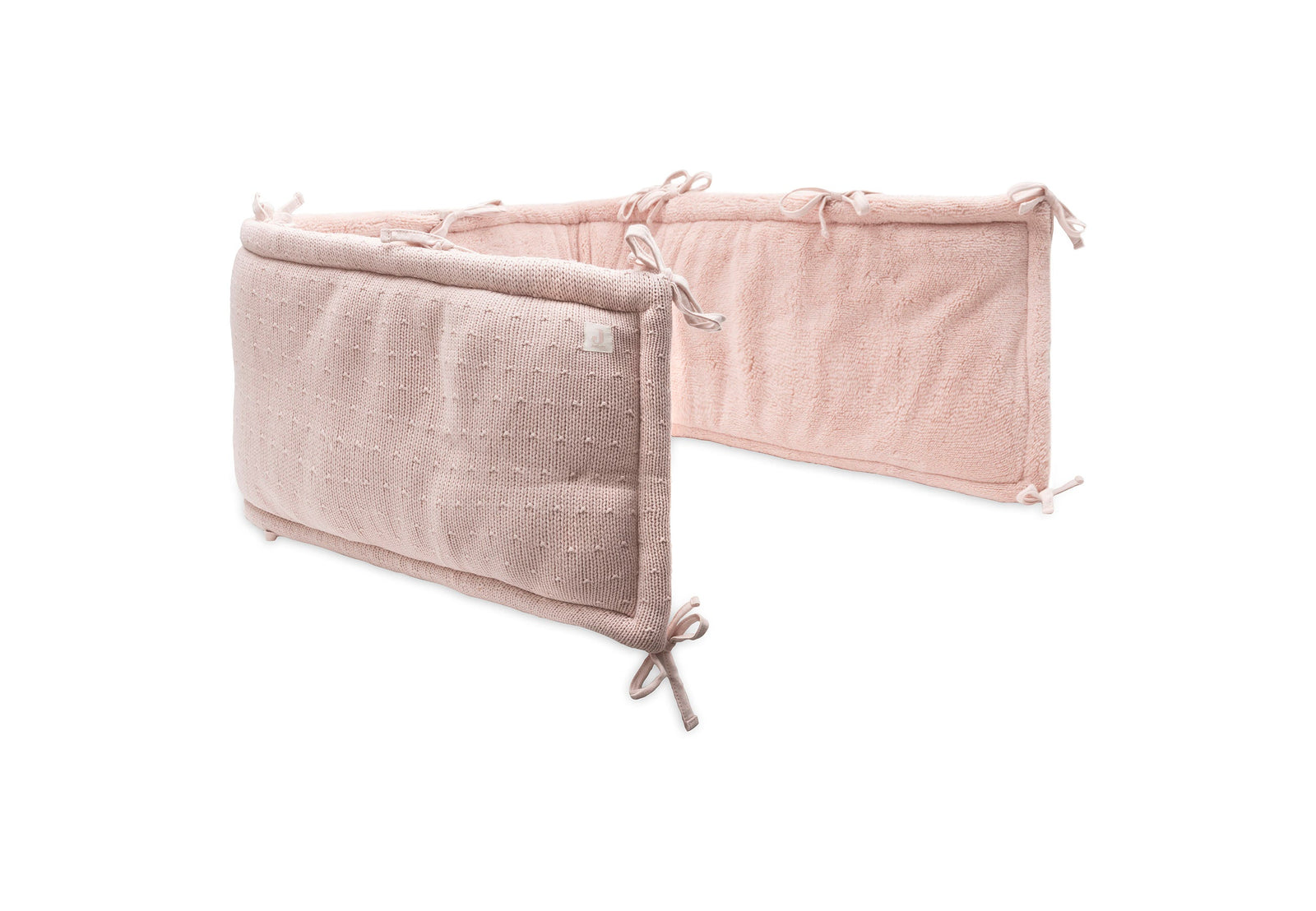 Tour de parc 180x30cm Sprinkle Knit Silk Rose – Jollein