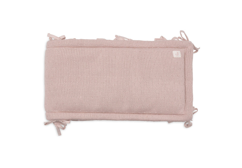 Tour de parc 180x30cm Sprinkle Knit Silk Rose – Jollein