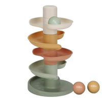 Tour spirale à billes multicolore de Little Dutch