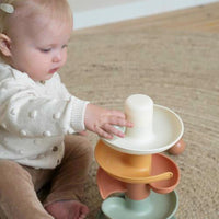 Tour spirale à billes multicolore de Little Dutch – vue 4