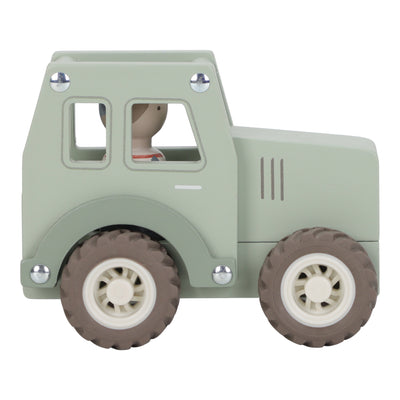 tracteur en bois avec figurine - LITTLE DUTCH LD2551 8713291225510