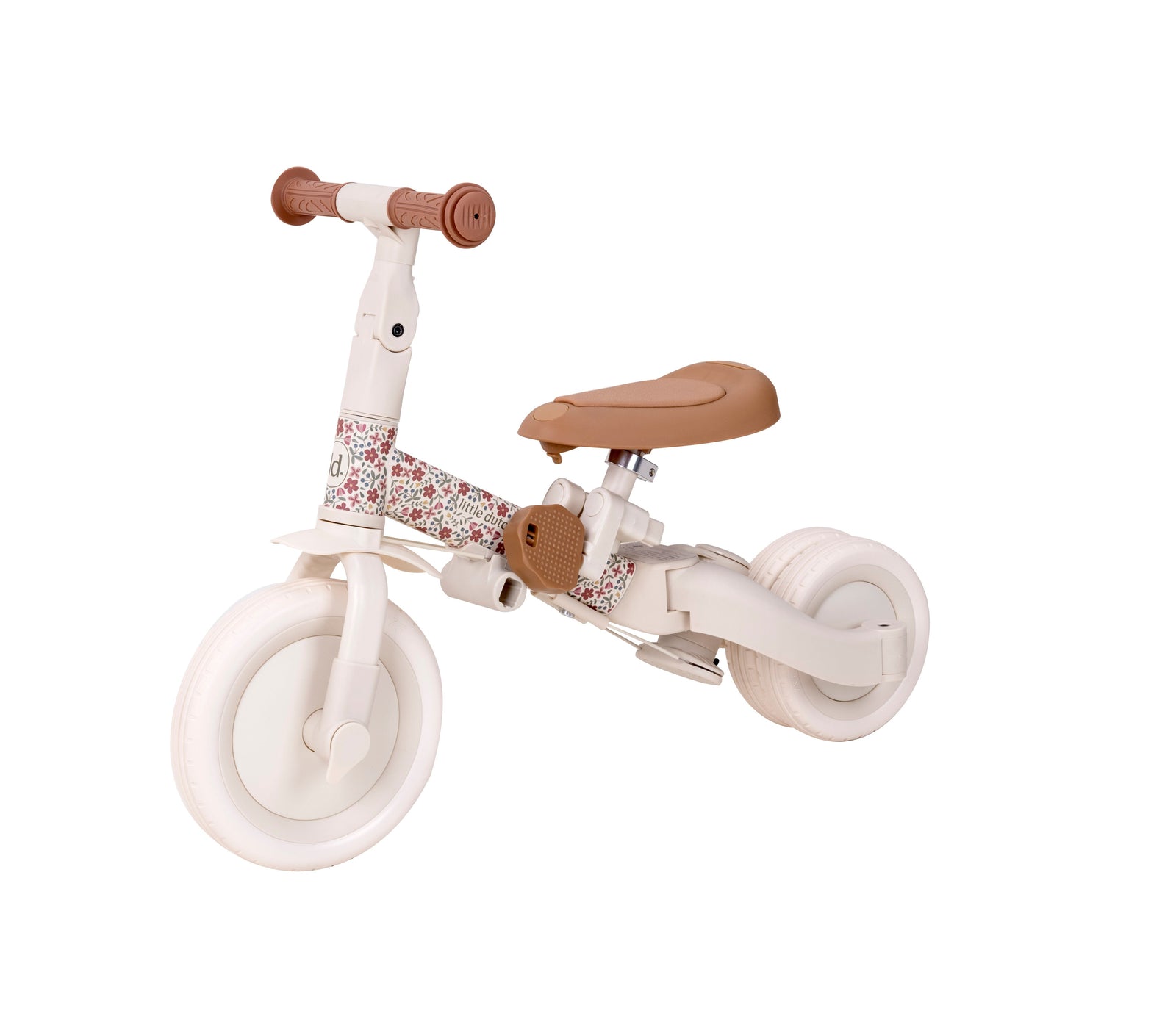 Tricycle 4 en 1 - Sunny Flowers - LITTLE DUTCH LD6080.OFFWHITE 8717154582376