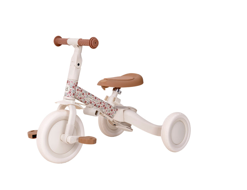 Tricycle 4 en 1 - Sunny Flowers - LITTLE DUTCH LD6080.OFFWHITE 8717154582376