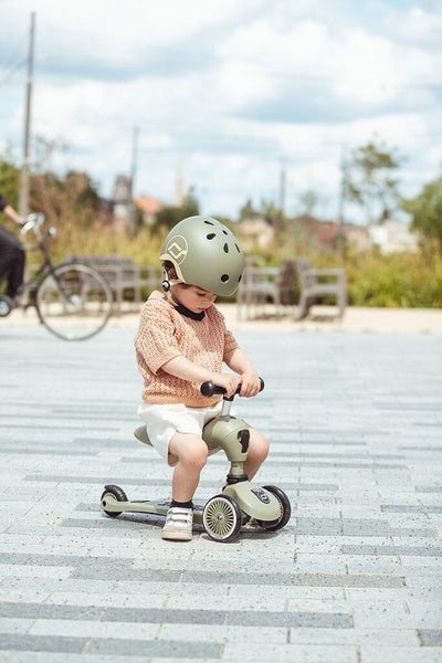 trottinette 2-en-1 highwaykick 1 olive - SCOOT & RIDE 98.002.09 9120133000010