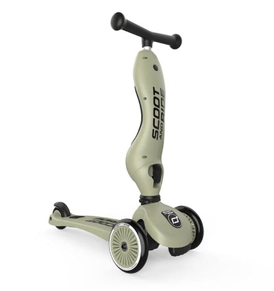 trottinette 2-en-1 highwaykick 1 olive - SCOOT & RIDE 98.002.09 9120133000010