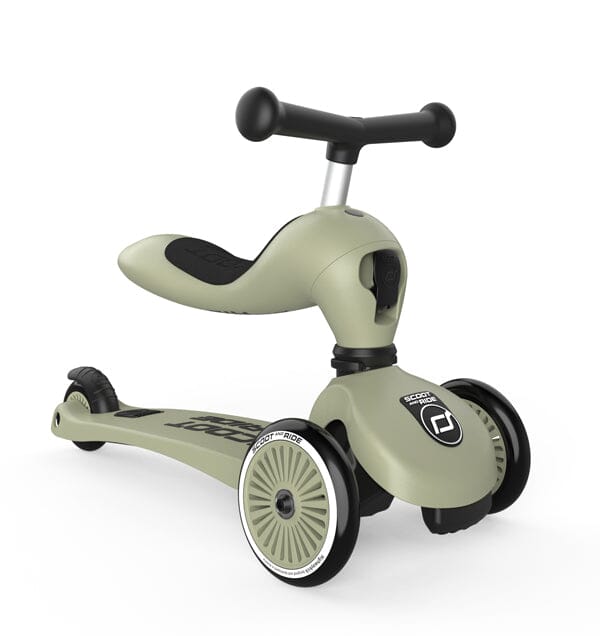 trottinette 2-en-1 highwaykick 1 olive - SCOOT & RIDE 98.002.09 9120133000010