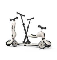 trottinette 2-en-1 highwaykick 1 push and go ash - SCOOT & RIDE 98.003.03 9120133000676