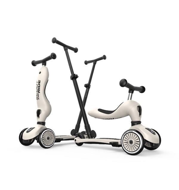 trottinette 2-en-1 highwaykick 1 push and go ash - SCOOT & RIDE 98.003.03 9120133000676