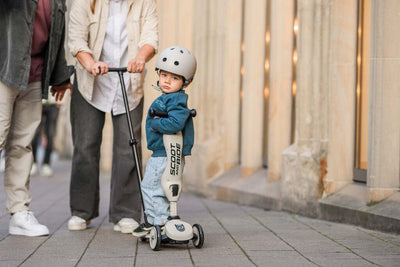 trottinette 2-en-1 highwaykick 1 push and go ash - SCOOT & RIDE 98.003.03 9120133000676