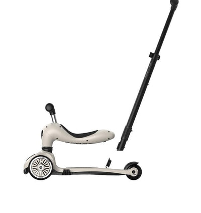 trottinette 2-en-1 highwaykick 1 push and go ash - SCOOT & RIDE 98.003.03 9120133000676