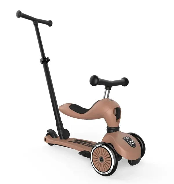 trottinette 2-en-1 highwaykick 1 push and go mocha - SCOOT & RIDE 98.003.04 9120133008207