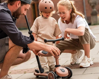 trottinette 2-en-1 highwaykick 1 push and go mocha - SCOOT & RIDE 98.003.04 9120133008207