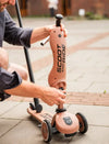 trottinette 2-en-1 highwaykick 1 push and go mocha - SCOOT & RIDE 98.003.04 9120133008207