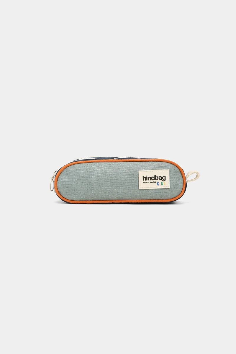 Trousse a stylos Malo Tricolore Sauge - HINDBAG 