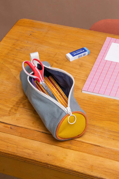 Trousse a stylos Mia Tricolore Sauge - HINDBAG