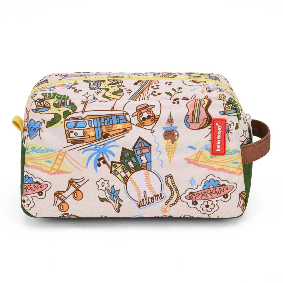 Trousse de toilette San Francisco - HELLO HOSSY TOI-P-002-TU 3760407013634