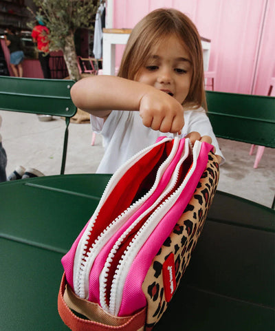 Trousse Scolaire leopard #7 - HELLO HOSSY