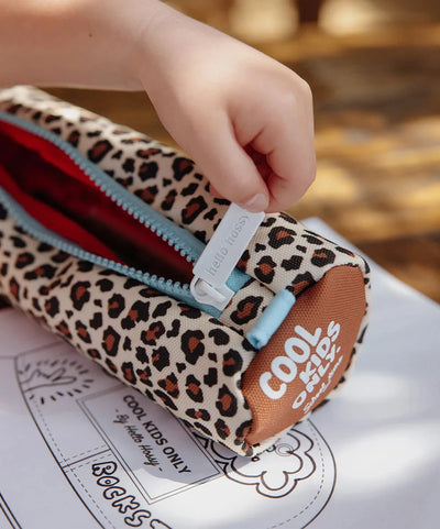 Trousse Scolaire Léopard - HELLO HOSSY TRO-P-004-TU 3760407010763