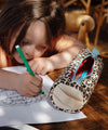 Trousse Scolaire Léopard - HELLO HOSSY TRO-P-004-TU 3760407010763
