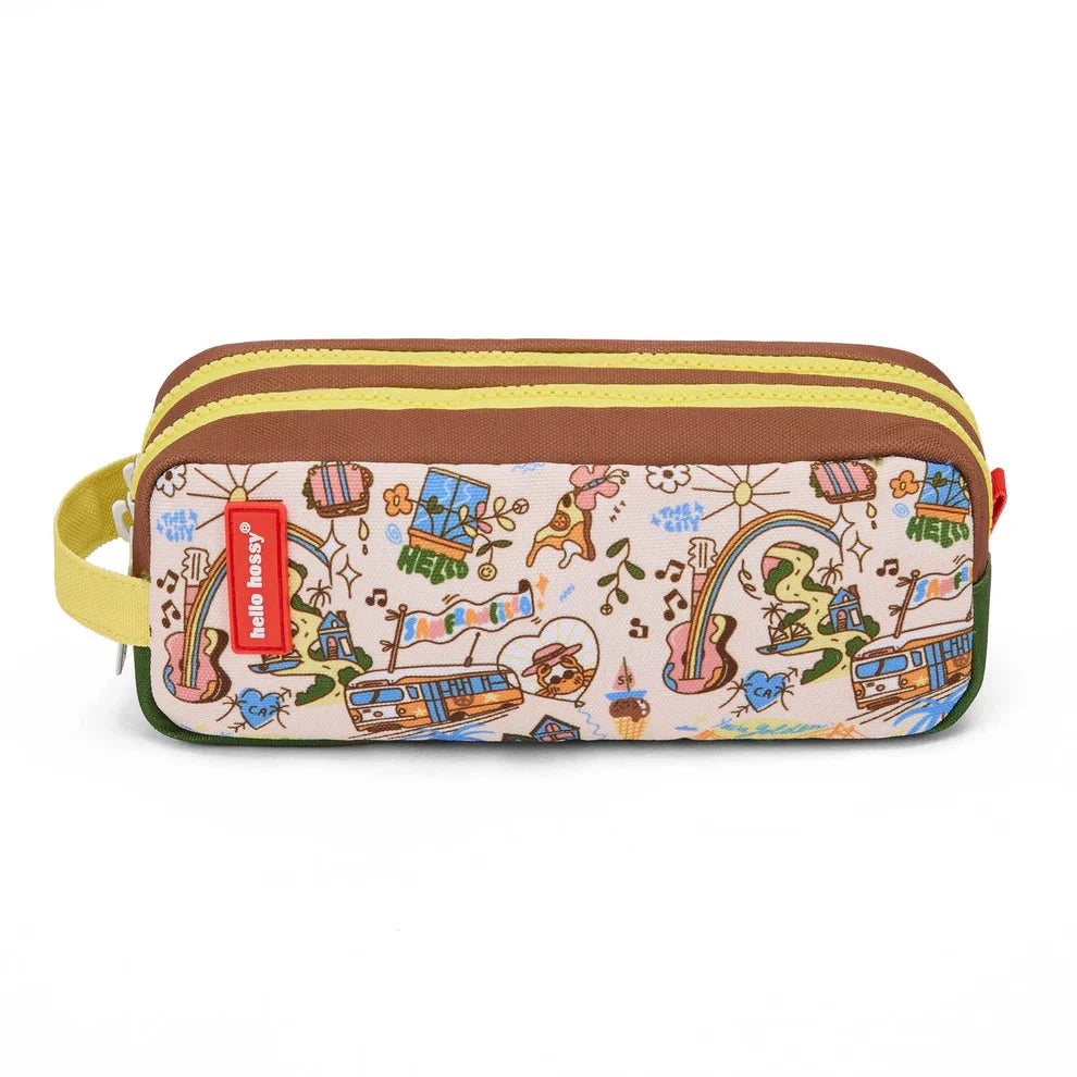 Trousse Scolaire San Francisco - HELLO HOSSY TRO-P-010-TU 3760407013658