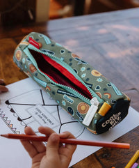 Trousse Scolaire Smiley - HELLO HOSSY TRO-P-002-TU 3760407010787