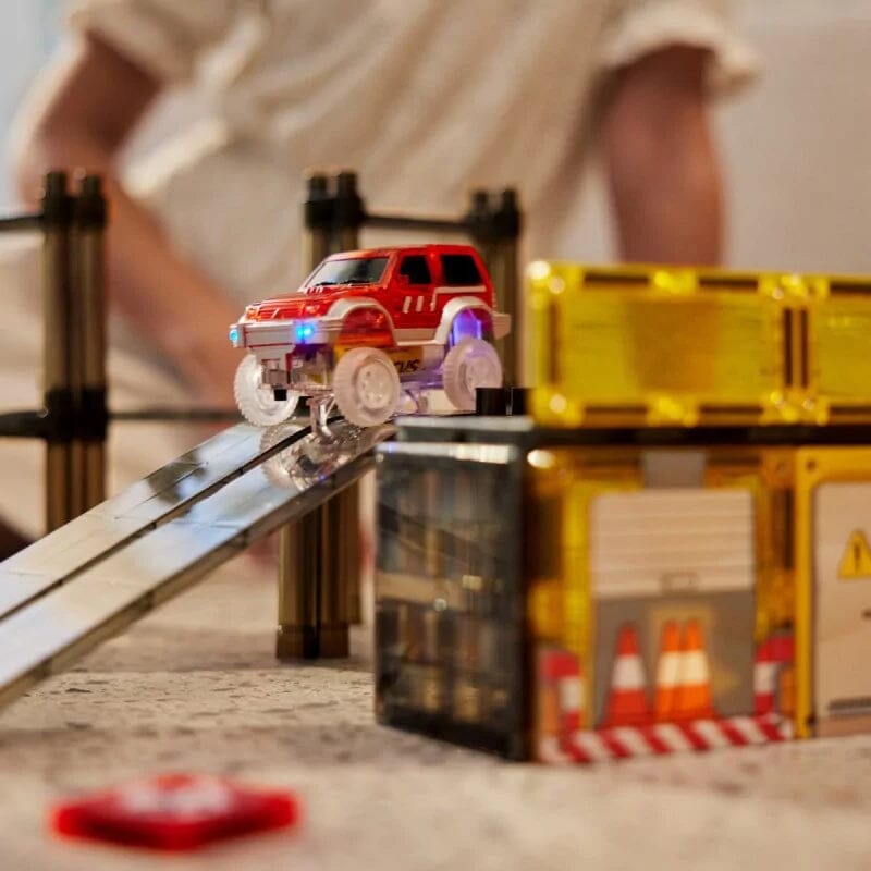 Voiture et circuit du Construction Builder Pack Cleverclixx
