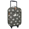 Valise à roulettes enfant avions kaki - Kidzroom KR3987 8712645301184