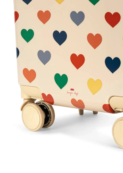 valise de voyage bon coeur coloré - KONGES SLØJD KS103550 5715681092392