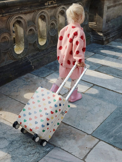 valise de voyage bon coeur coloré - KONGES SLØJD KS103550 5715681092392