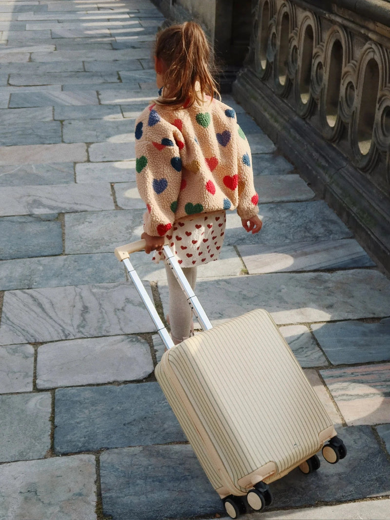valise de voyage tea stripe - KONGES SLOJD KS103550 5715681092415