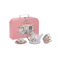 Valise dînette thé métal Les Parisiennes - Moulin Roty 642577 3575676425770