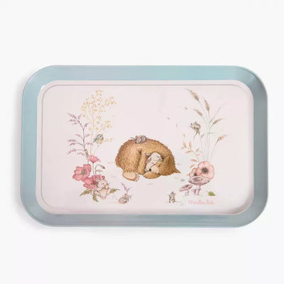 Valise dînette thé métal Les Rosalies - Moulin Roty 710538 3575677105381