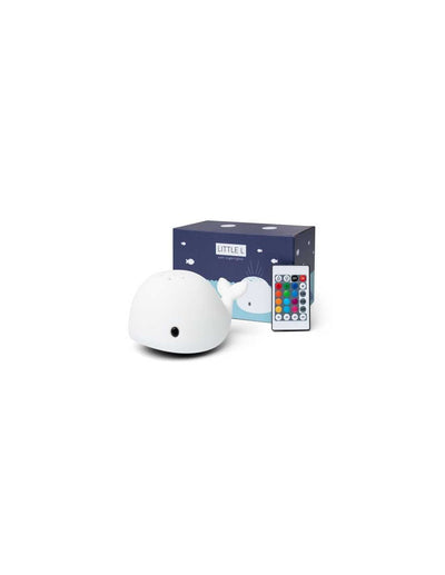 Veilleuse baleine blanc projecteur d'étoiles - LITTLE L WHAWHITER 8437027023644