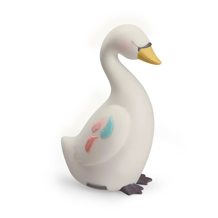 Veilleuse cygne- la petite école de danse- Moulin Roty 667203 3575676672037