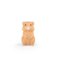Veilleuse hamster Puce et Pilou- Moulin Roty 684045 3575676840450