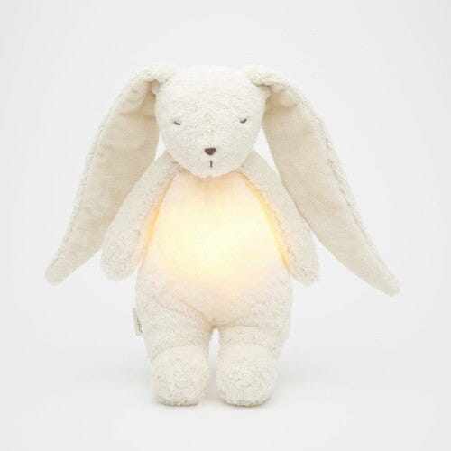 Veilleuse musicale lapin natur bio blanc polaire - Moonie MOLNAT-BP 5903943986293