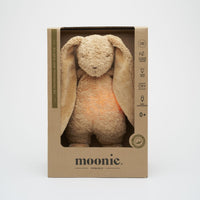 Veilleuse musicale lapin natur bio cappuccino - Moonie MOLNAT-CA 5903943986286