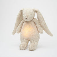 Veilleuse musicale lapin natur bio sable - Moonie MOLNAT-SA 5903943986279