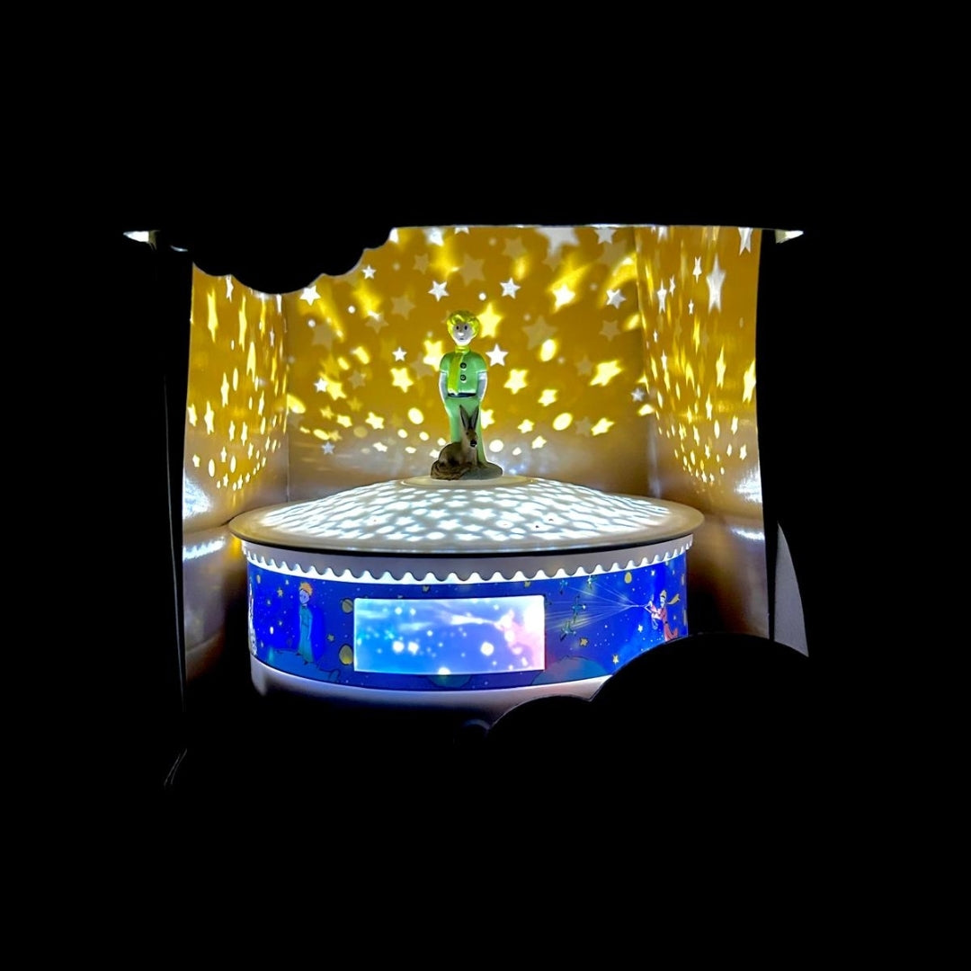 Veilleuse projecteur d’étoiles Le Petit Prince de Trousselier – vue 3