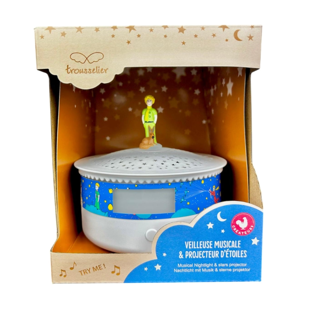 Veilleuse projecteur d’étoiles Le Petit Prince de Trousselier – vue 4