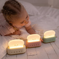 Veilleuse toaster jaune - mushie 66.001.15