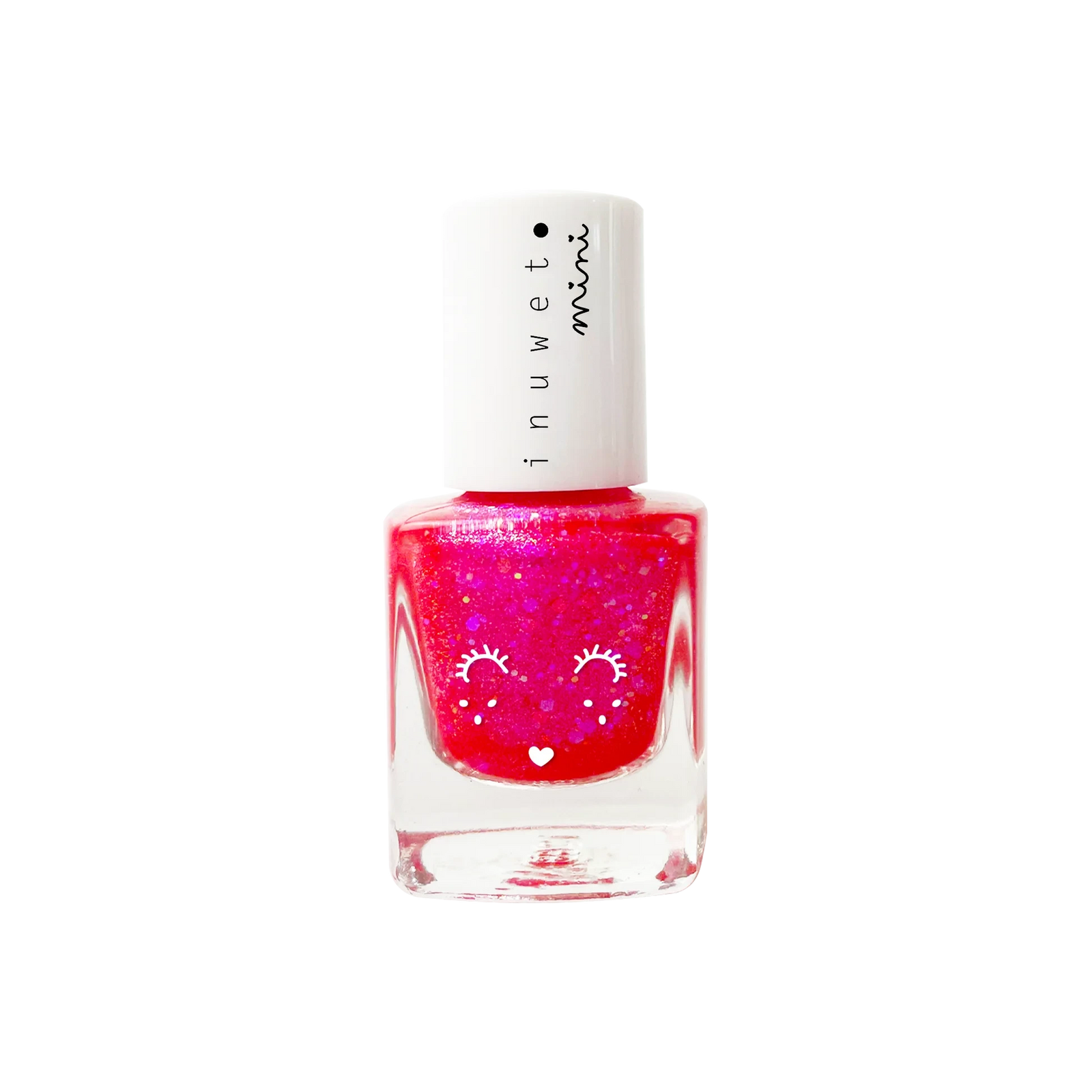 Vernis à l'eau pour enfants fuchsia fraise - inuwet 