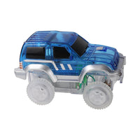 voiture bleue intense pour circuit magnetique - cleverclixx CC-1017 6097332754705