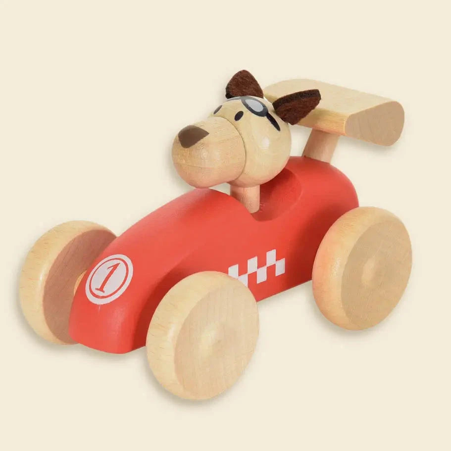 voiture de course rouge - egmont 511147 5420023043535