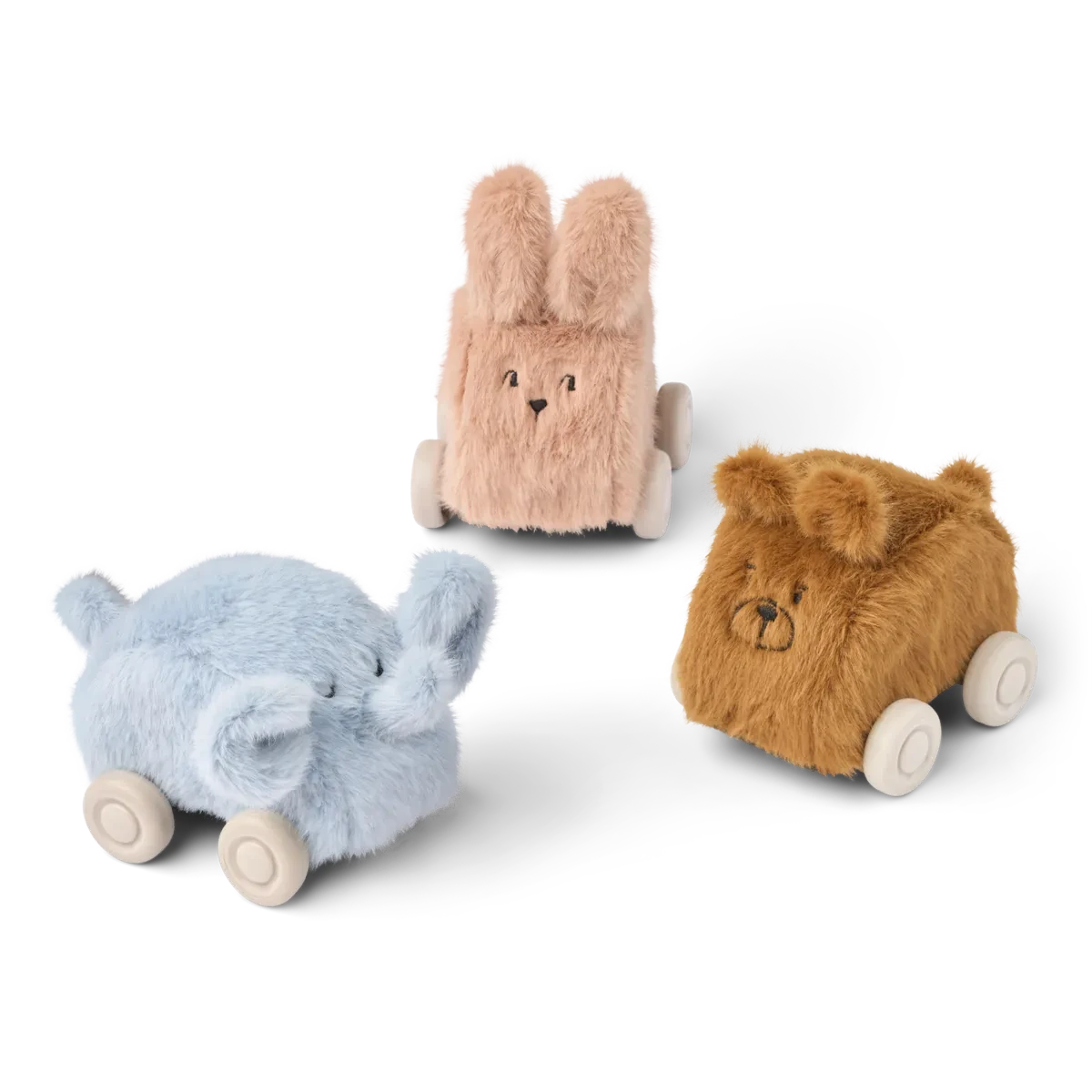 voiture en peluche Ansel pack de 3 - LIEWOOD 