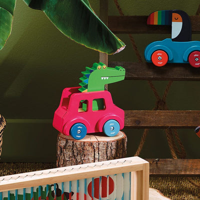 Voiture klaxon le crocodile Andy Westface- VILAC 7426G 3048700742636
