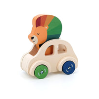 Voiture klaxon le lion Andy Westface- VILAC 7426Y 3048700742698