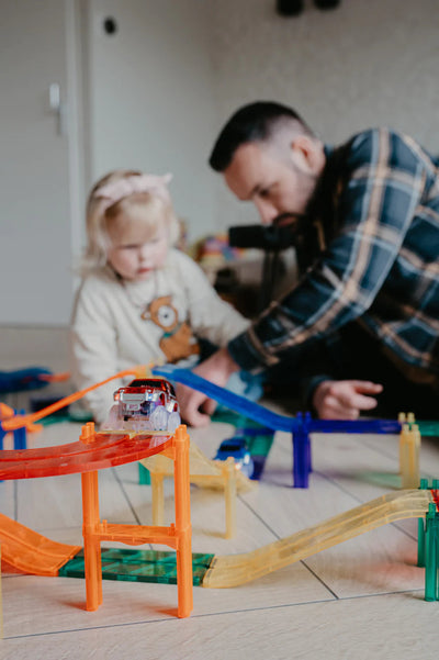 voiture rouge intense pour circuit magnetique - cleverclixx CC-1018 6097333115123